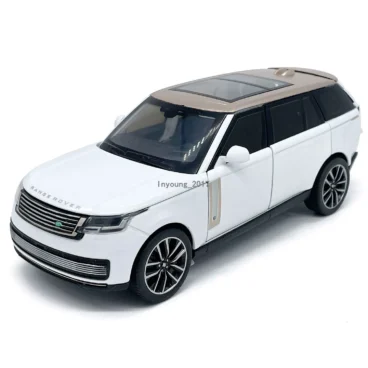Officially Licensed Range Rover 1:24 Die-Cast Metal SUV Model Car Pull-Back Action, Opening Doors, Lights & Sound Age 3+