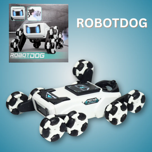 imgi_7_1_dcd8187d-603c-4447-9807-09c74531d04a RobotDog RC Stunt Car – 360° Mecanum Wheels, Flips, Spins, Lights & Sounds – Interactive Play – Ages 6+